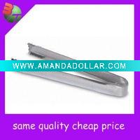 Wholesale Stainless Steel Ice Tongs with Mirror Surface Finish, Customized Logos are Accepted;