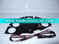 6 bottles plastic wine rack