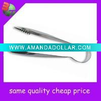 Wholesale Stainless Steel Ice Tongs, Suitable for Ice Handling, Customized Logos are Welcome;