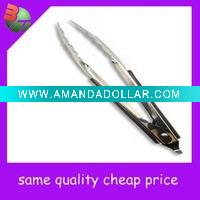 Wholesale High quality stainless steel Kitchen Tong, Mirror Polish Finish ice tong;