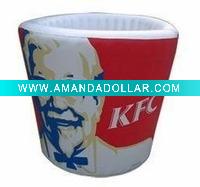 KFC inflatable ice bucket
