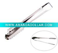 Wholesale Stainless steel ice tong,seafood tong,Sugar tong