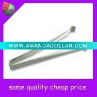 Wholesale Promotional stainless steel ice tong; High quality serving tong;