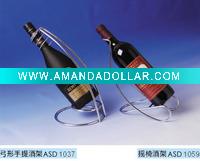 Wholesale rocking chair wine rack