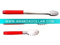 Stainless steel tongs