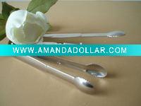 Wholesale Stainless steel kitchen Sugar serving tongs
