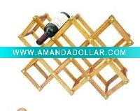Wholesale wooden wine rack