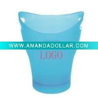 Wholesale promotional ice bucket, hot sell plastic ice bucket