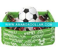 Inflatable ice cup; ice bucket; inflatable wine cooler