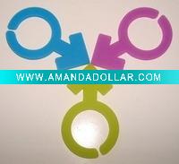 Wholesale wine accessory set silicone wine charm promotional gifts