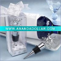 Wine stopper set-Snowflake Bottle Stopper