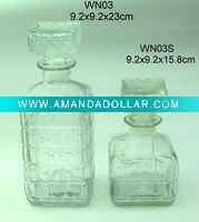 Wholesale glass wine bottle