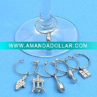 Wholesale Promotional Wine Charm(M-381)