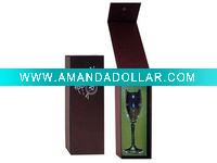 Wholesale Wine box with cardboard tray and magnetic closure
