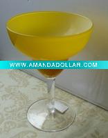 Wholesale Cased color glassware,Margarita glass