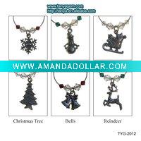 Wholesale xmas wine charms/xmas charns/xmas gift/xmas promotion gift
