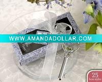 Wholesale Wedding gifts souvenirs-"Key to My Heart" Victorian Style Bottle Opener