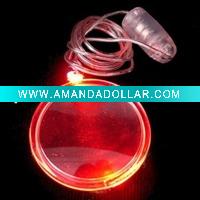 Wholesale led flashing necklace