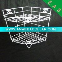 Wholesale metal hanging towel shelf bathroom hardware bathroom shower rack