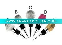 Wholesale Wine stopper ---Crystal Wine Stopper
