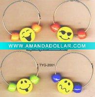 Wholesale cartoon wine charms/xmas charns/xmas gift/xmas promotion gift