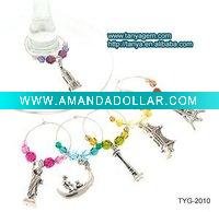 Wholesale xmas wine charms/xmas charns/xmas gift/xmas promotion gift
