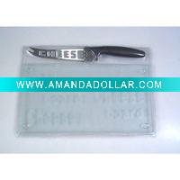 Silk-screening Tempered Glass Cheese Board