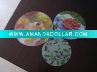 Wholesale non-scratch & heat resistant tempered glass cheese board