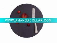 Wholesale slate round cheese board