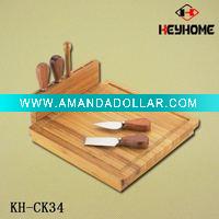 Wholesale cheese cutlery set with board
