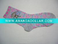 Wholesale Girl cotton sport sock GY-00104
