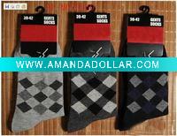 Wholesale men's jacquard sock