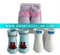 Wholesale Baby shoe cotton sock GY-00141