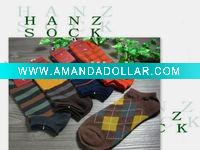 sock men black