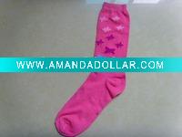 Wholesale women cotton design socks