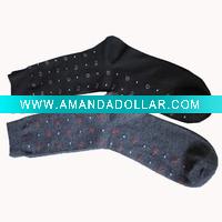 Wholesale Men cotton dress sock GY-00195