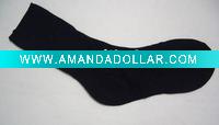 boy black cotton sock GY-00114