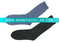 Wholesale Men cotton dress sock GY-00192