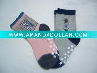 Wholesale Kid's cotton sport sock GY-0070
