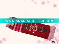 Wholesale women computer kintted five toe socks