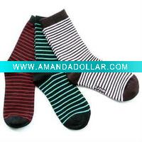 Women Stripe Cotton Socks