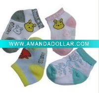 Wholesale Baby cotton girl sock