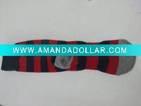 Wholesale women's sripe cotton socks