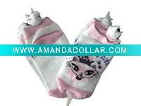 Wholesale cotton kid cartoon socks