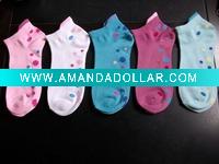 Wholesale Lady cotton ankle sock