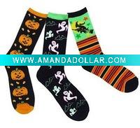 Wholesale cotton sock/Merry christmas sock