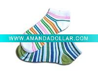 Wholesale kid cotton ankle sport sock