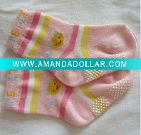 Wholesale Baby cotton girl sock