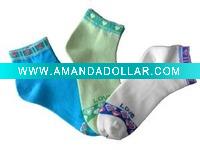Wholesale ladies ankle cotton socks