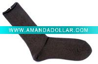 Wholesale Men's cotton dress sock